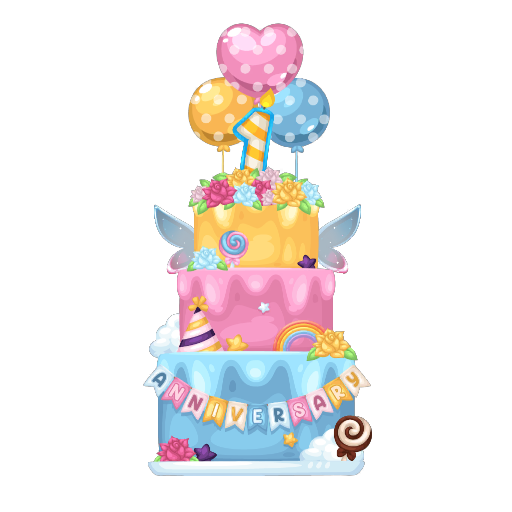 1st Anniversary Cake