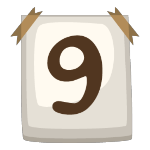 9 Sticker