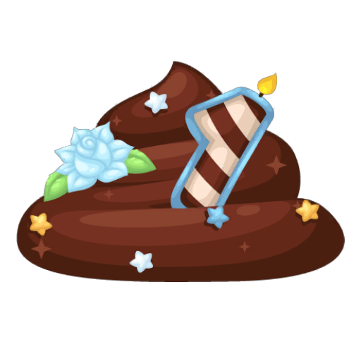 Anniversary Chocolate Poo