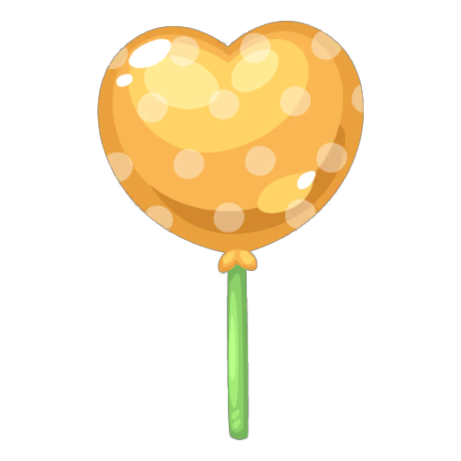 Anniversary Girl Yellow Balloon