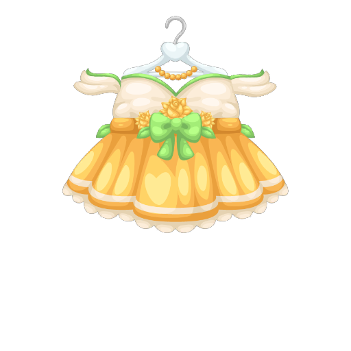 Anniversary Girl Yellow Dress