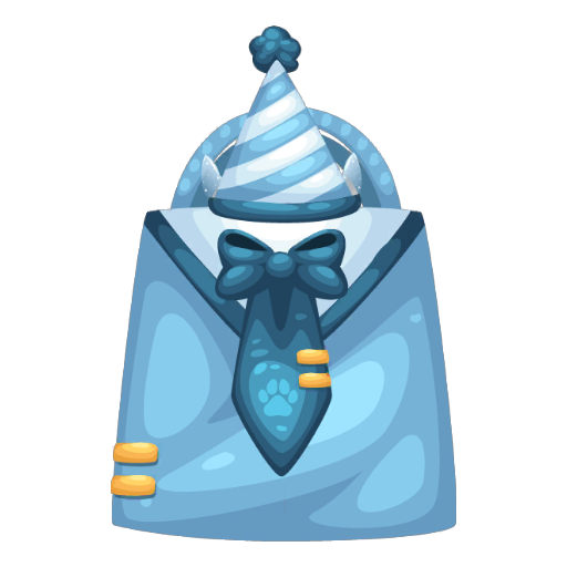 Anniversary Sweet Boy Blue Outfit Bundle