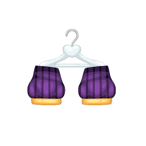 Anniversary Sweet Boy Purple Pants