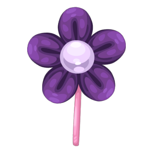Anniversary Sweet Girl Purple Balloon