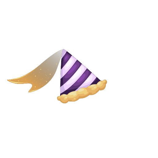 Anniversary Sweet Girl Purple Hat