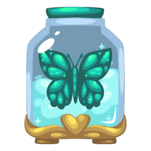 Aqua Butterfly Creature