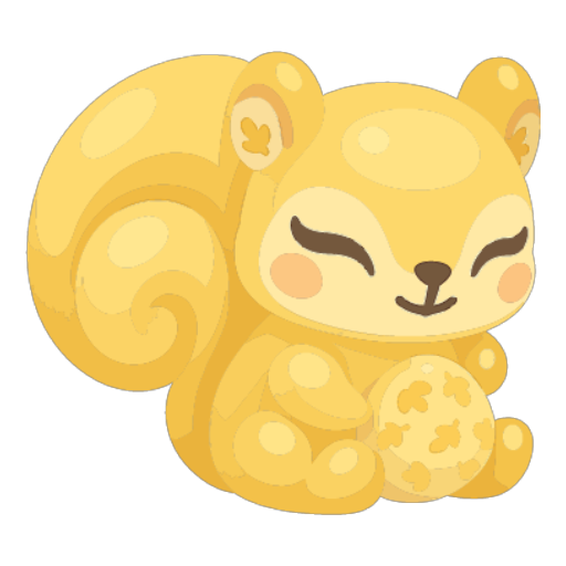 Autumn Yellow Squirrel