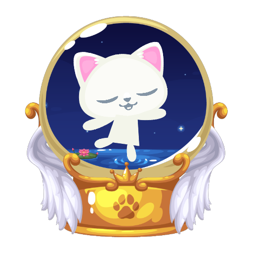 Ballet Pet Golden Snowglobe