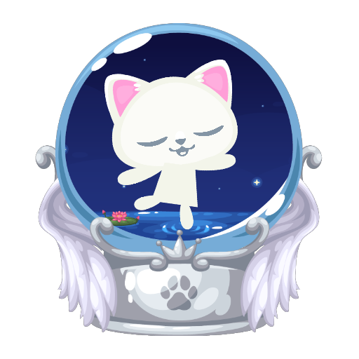 Ballet Pet Silver Snowglobe