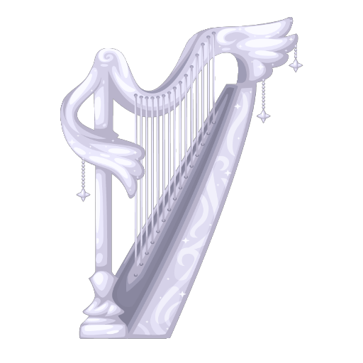Ballet Swan Harp