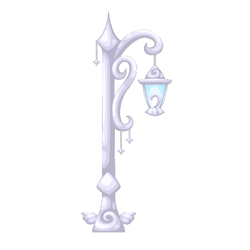 Ballet Swan White Postlamp