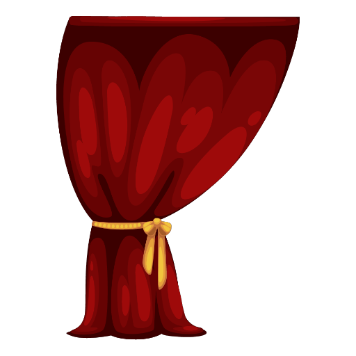 Ballet Theater Red Curtain