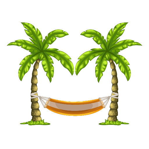 Beach Palms Bed