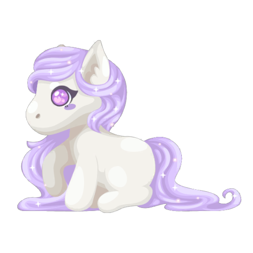 Beauty Purple Pony