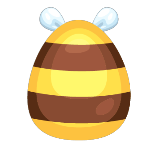 Bee Easter Egg