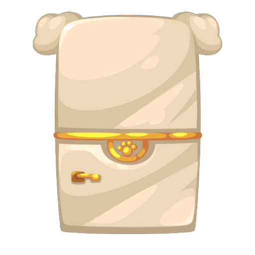 Beige Puppy Fridge