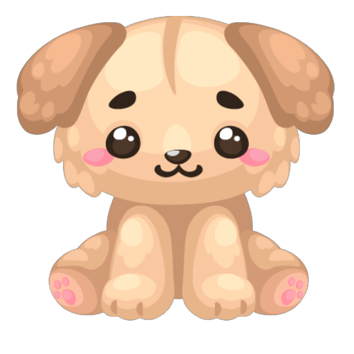 Beige Puppy Plushie