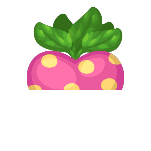 Big Pink Radish Plant