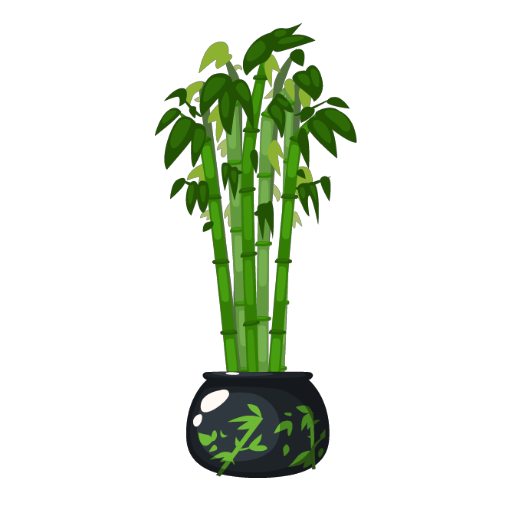 Black Bamboo Decor