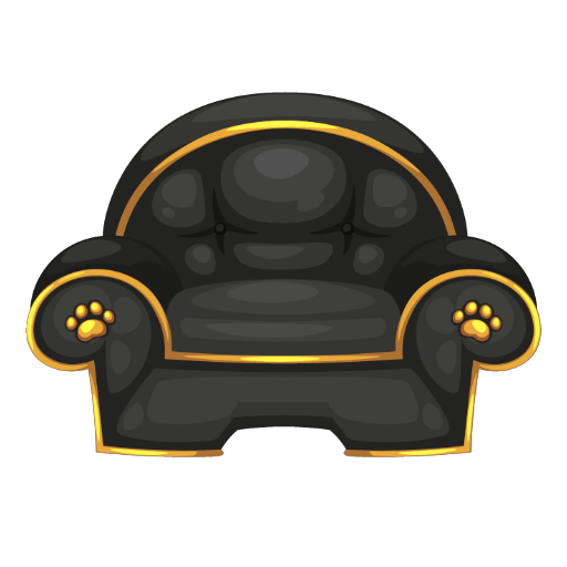 Black Puppy Armchair