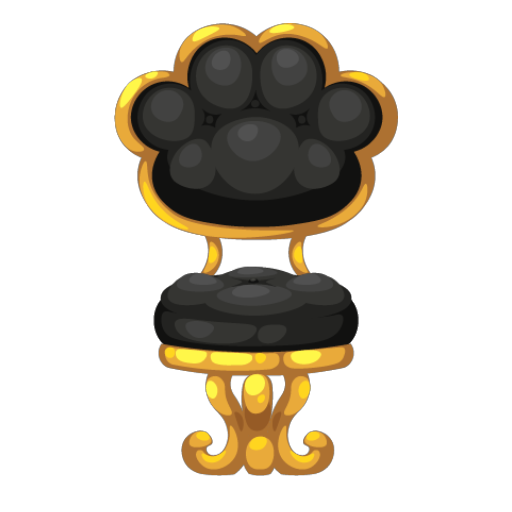 Black Puppy Chair