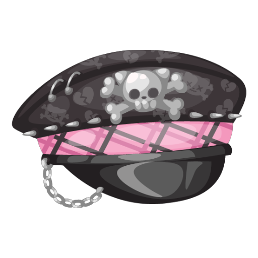 Blackpink Gothic Girl Cap