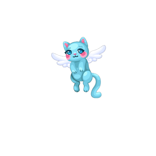 Blue Angel Kitten