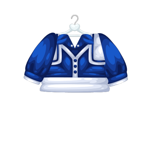 Blue Ballet Dancer Top