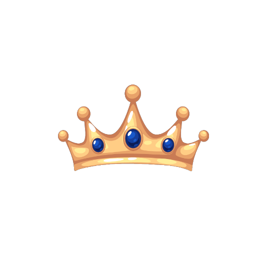 Blue Ballet King Crown