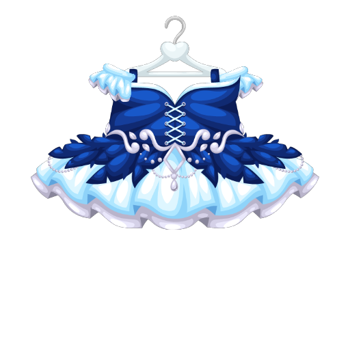 Blue Ballet Princess Dress