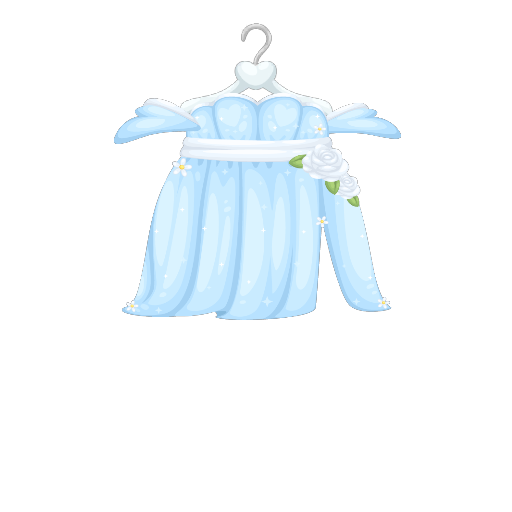 Blue Bridesmaid Dress