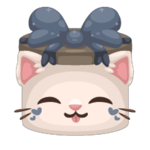 Blue Cat Gift Wrap