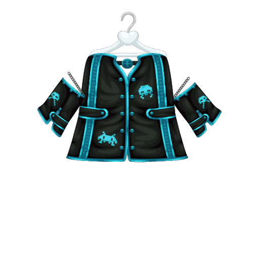 Blue Cyberpunk Boy Top