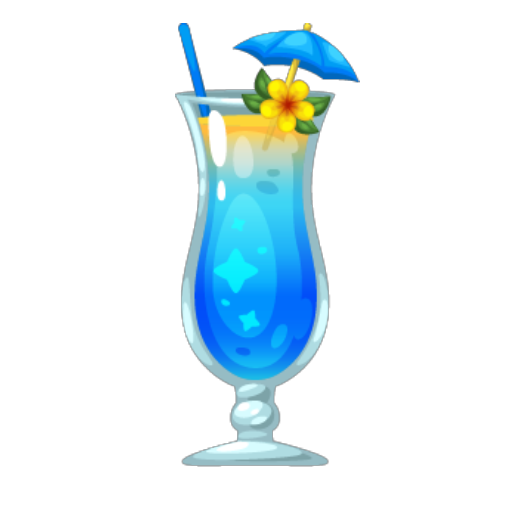 Blue Flower Drink