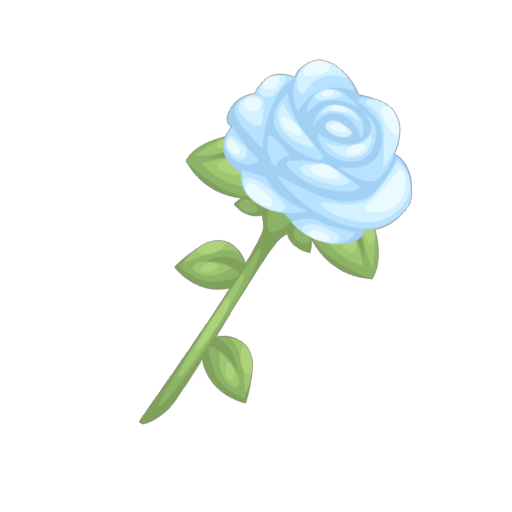 Blue Groomsmen Rose