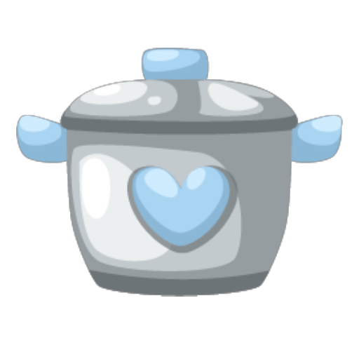Blue Kitchen Pot