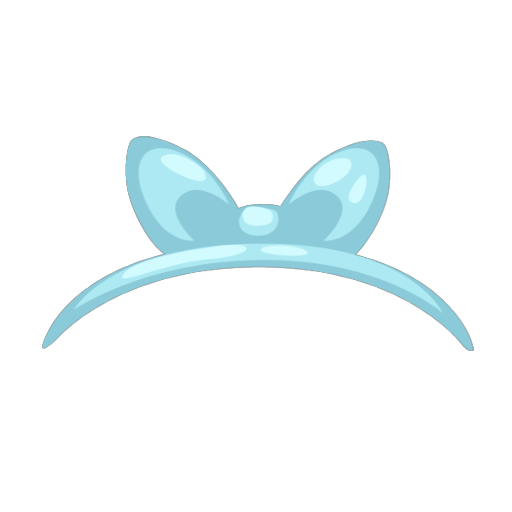 Blue Picnic Girl Hairband