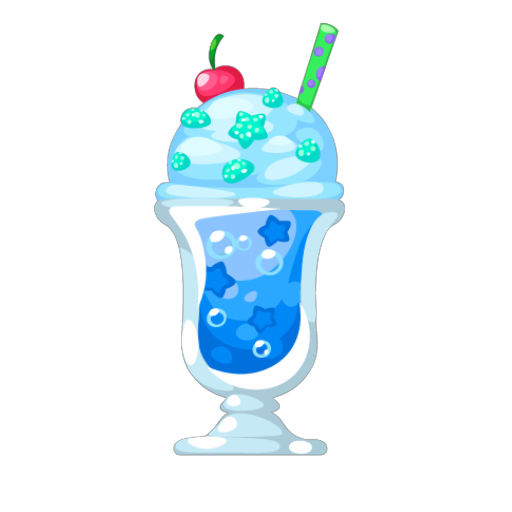 Blue Strawberry Soda