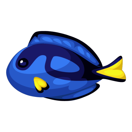 Blue Surgeon Fish
