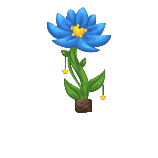 Blue Lotus Flower