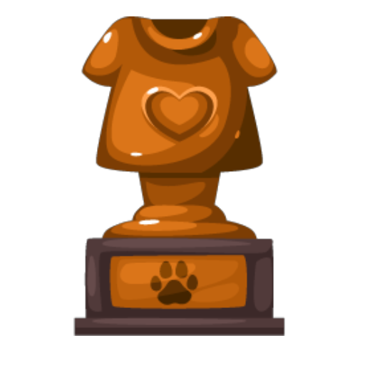 Bronze Cloth Lover Trophy