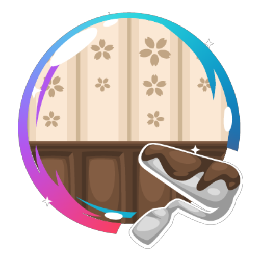Brown Homelike Wallpaper