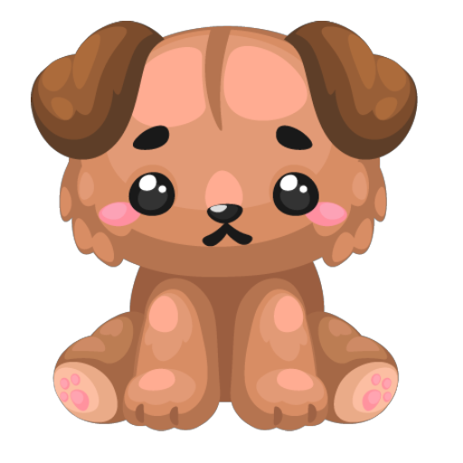 Brown Puppy Plushie