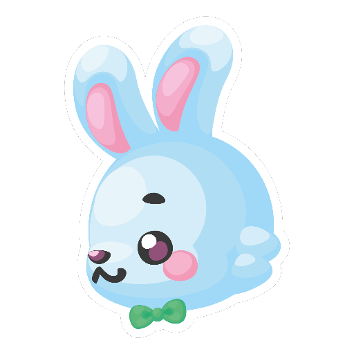 Bunny Kiddie Head