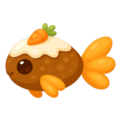 Carrot Cake Fish