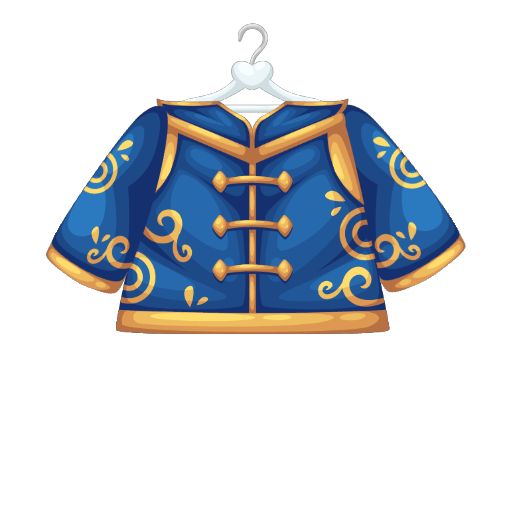 Chinese Festive Boy Blue Top