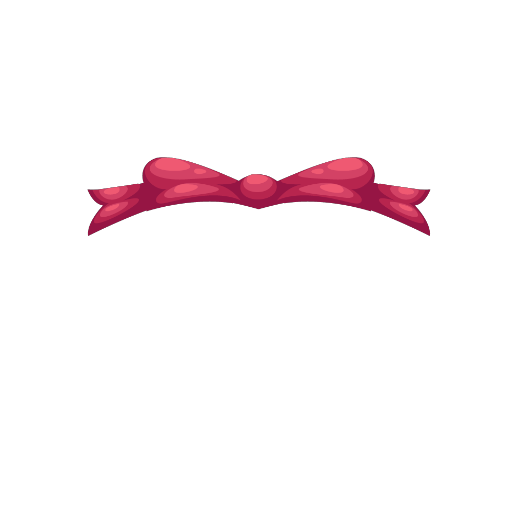 Chinese Festive Girl Pink Hair Bow
