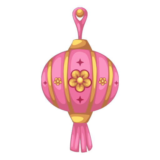 Chinese Flowers Lamp