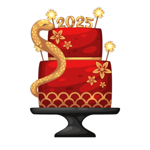 Chinese New Year 2025 Cake