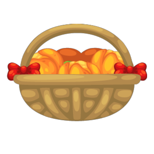Chinese Tangerine Basket